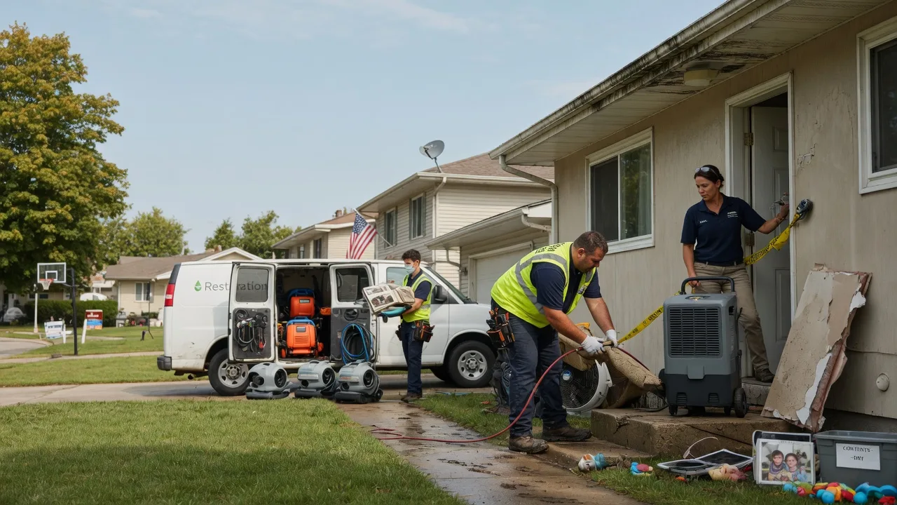 Water Damage Restoration in Michigantown, IN near me